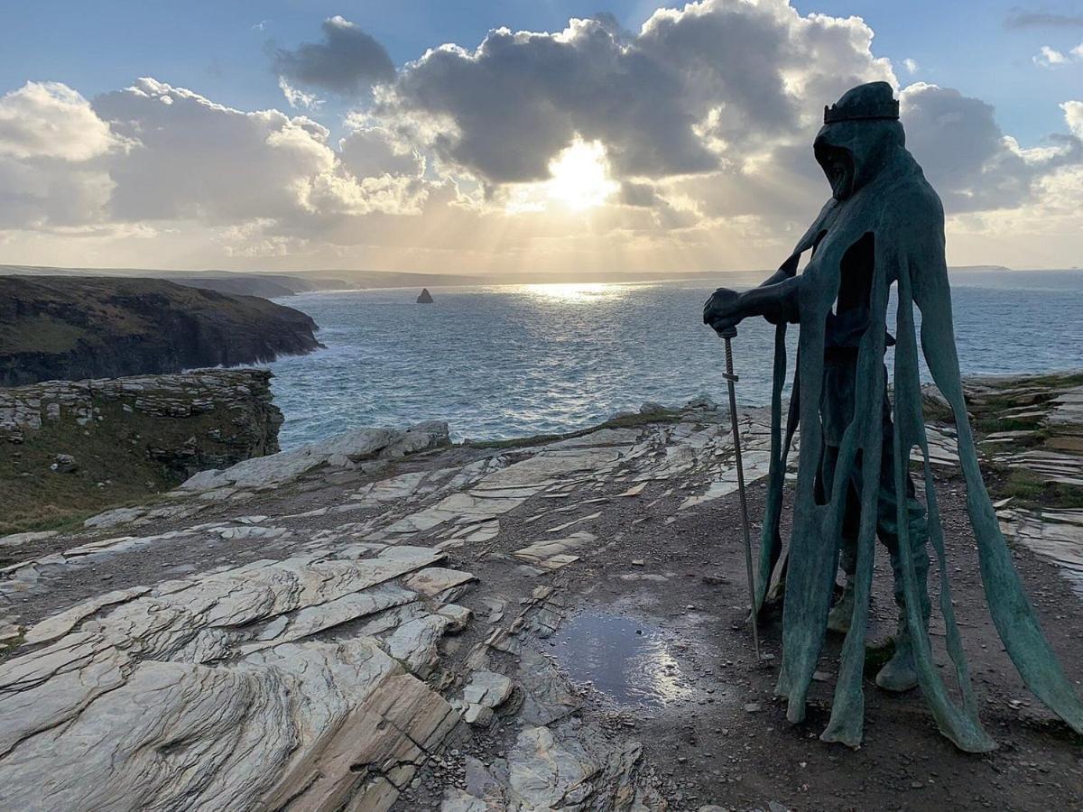The Cornishman Inn Tintagel Buitenkant foto